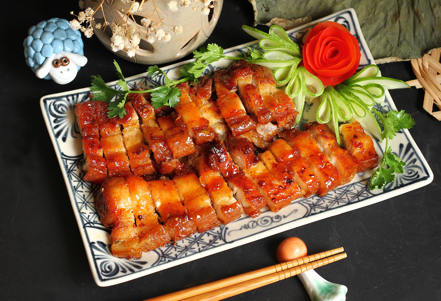 Ba chỉ chiên nước mắm