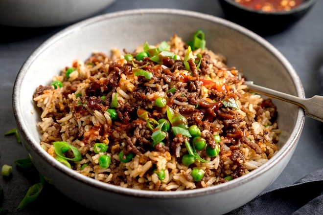 Cơm Chiên Bò Bằm