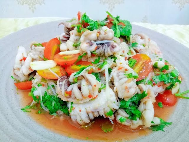 Gỏi Mực Thái Lan