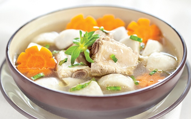 Lẩu Sườn Non Khoai Sọ