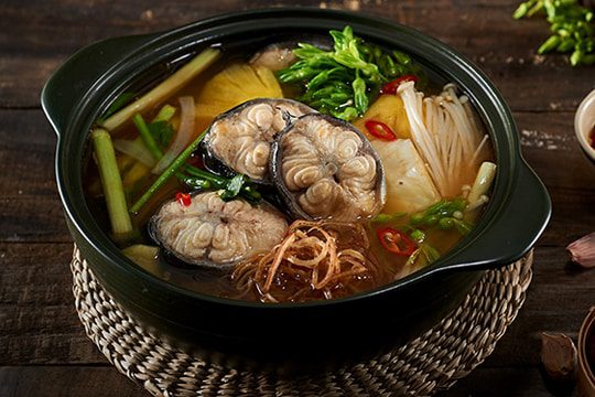 Lẩu Cá Chình Măng Chua