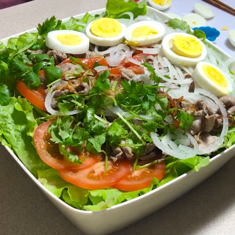 Salad Bò Trứng